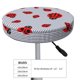 thumbnail image 4 of Disketp Ladybug Funda Redonda para Taburete, Funda de Cojín para Silla de Bar Suave y Elástica-13 inch, 4 of 7
