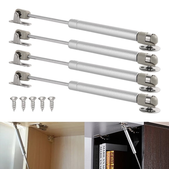 Ghojet 4 Front Hood Gas Lift Supports Struts 50N for Upturned Wooden Doors Aluminum Doors