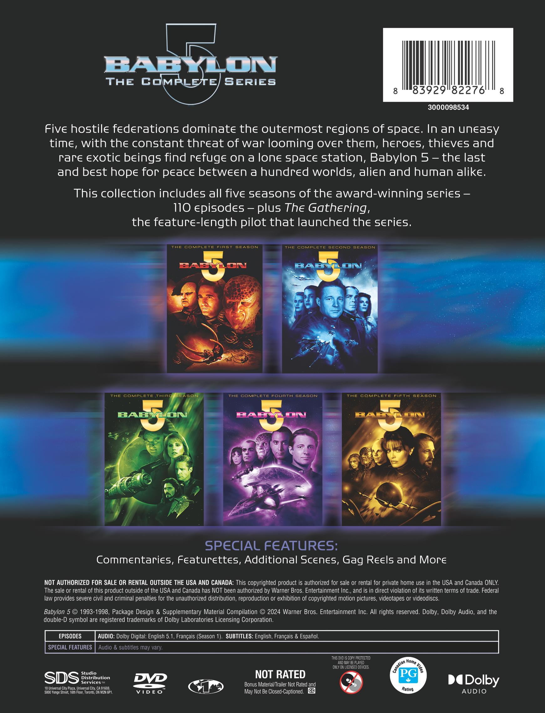 Babylon 5: Complete Series (DVD), Action, Warner Bros