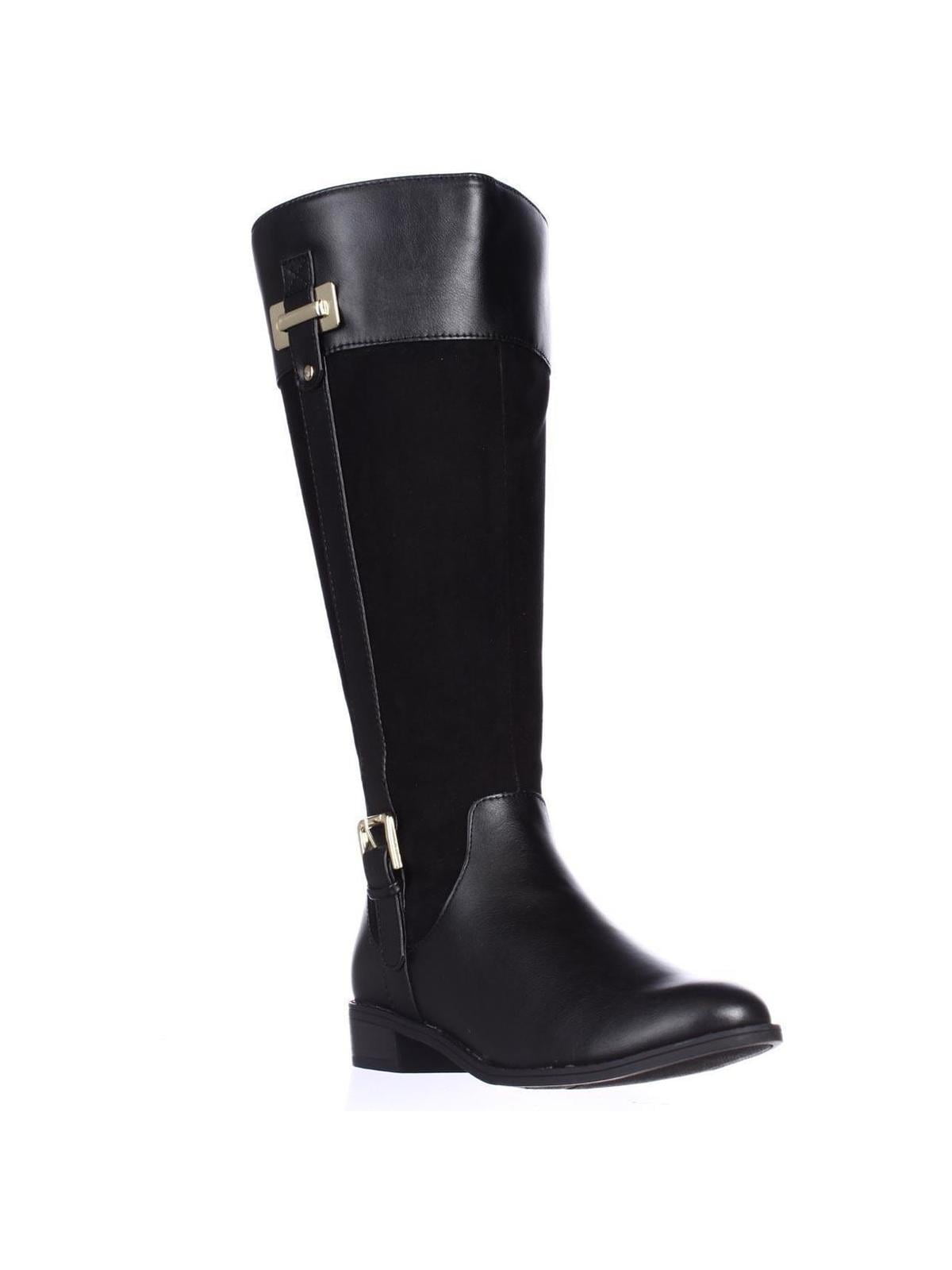 Womens Deliee Wide-Calf Riding Boots 