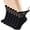 Black, variant on MD Ankle Diabetic Socks for Women and Men Non-Binding Top Cushion Sole Seamless Toe, 6 Pairs (10-13, Black)