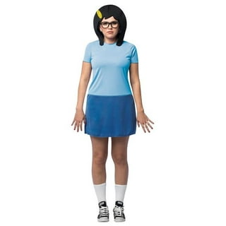 Spirit Halloween Adult Louise Belcher Bob's Burgers Costume  OFFICIALLY  LICENSED : Clothing, Shoes & Jewelry 
