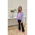 thumbnail image 6 of Arshiner Girls 2 Piece Clothes Long Sleeve Sweatshirt & Flared Pants Fall Clothing Set, 6 of 6