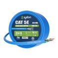 thumbnail image 2 of SYSTON CABLE TECHNOLOGY Cat 5e Ethernet Network Cable - 600 FT, 350MHz 24AWG Solid Bare Copper Wire Outdoor/Indoor, Bulk No Ends 10 Ft to 1000 Ft Available, Heat Resistant Plenum Rated - CMP, 2 of 8