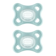 MAM Comfort 2 Pacifiers, Newborn Pacifiers (2 pack) MAM Pacifiers 3-12 Months, Best Pacifier for Breastfed Babies, Unisex Silicone Pacifier, Includes Sterilizer Box