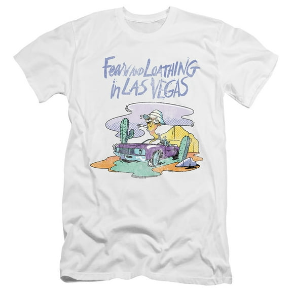 Fear and Loathing in Las Vegas Trippy Drive Unisex Adult Canvas Brand T Shirt