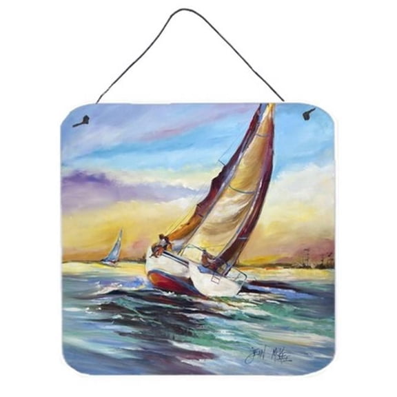 Horn Island Boat Race Sailboats Wall and Door Hanging Prints