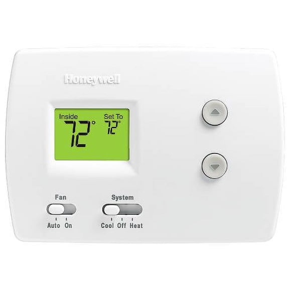 Honeywell TH3210D1004 Digital White Non-Programmable Thermostat