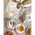 thumbnail image 4 of Easter Eggs Kitchen Dish Towels for Drying Dishes Set of 2, Spring Daisy Eucalyptus Leaves Vintage Waffle Weave Microfiber Hand Tea Bathroom Towels Quick Dry & Absorbent Towel 15.7x23.6, 4 of 7