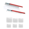 thumbnail image 1 of Inteprter Estante para colgar en el refrigerador, bolsa sellada para mantenimiento fresco de alimentos, estante de almacenamiento con pista deslizante, Organizadores de utensilios de cocina Inteprter HA002624-00, 1 of 6