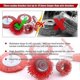 thumbnail image 3 of 6Pcs Nylon Filament Abrasive Wire Brush Wheel & Cup Brush Set with 1/4 Inch Shank, 6 Sizes Nylon Set Perfect, 3 of 5
