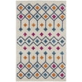 thumbnail image 1 of homeroots home decor 385787 2’ x 3’ Ivory Jewels Geometric Scatter Rug, 1 of 1