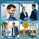 thumbnail image 5 of Auriculares con traducción AI 6 en 1 en tiempo real con 144 idiomas y acentos 8 Soporte sin conexión Traductor inalámbrico para llamadas de voz/vídeo para viajes, negocios y aprendizaje, 5 of 7