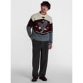 thumbnail image 2 of No Boundaries Eagle Intarsia Graphic Sweater, Men's Sizes XS-4XLT, 2 of 5