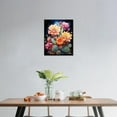 thumbnail image 3 of TISHIRON Paint by Numbers for Adults,16x20 inch Canvas Wall Art Colorful Cactus Bloom Oil Painting by Numbers Kit for Home Wall Decor (Frameless), 3 of 6