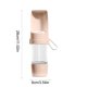 thumbnail image 3 of Vaso de agua portátil para mascotas para exteriores: botella de viaje plegable para perros con bandeja para beber que evita que se moje la boca, ideal para paseos, excursiones y viajes en coche., 3 of 6