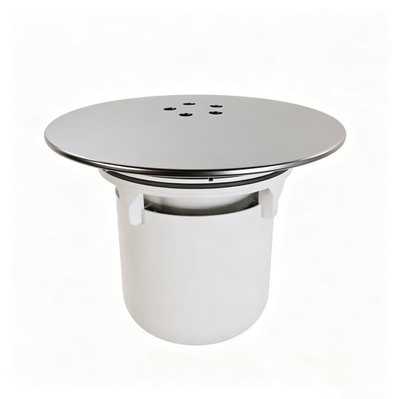 Anti-Odor Floor Drain Plug 4.5x3.7in Widened Seal Core Plastic Sewer Backflow Preventer Cover for Shower Bathroom Kitchen Plumbing Lines