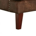 thumbnail image 5 of Picket House Furnishings Elia Chair with Chrome Nails In Sierra Toffee, 5 of 9