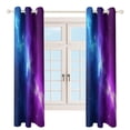thumbnail image 4 of Galaxy Nebula Dream(1)-1 2 Panels Blackout Curtains for Bedroom Living Room Drapes Kitchen Room Window Blackout Curtain Grommet, 4 of 6
