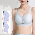thumbnail image 4 of Yutgune Bras for Women Ventilated Mesh Triangle Women's Bras Stretch Moisture Wicking Daily Bra, 4 of 7