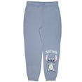 thumbnail image 4 of Disney Lilo & Stitch Girl's 2-Piece Fleece Set - Stitch All Over Print Zip-Up Hooded Sweatshirt and Joggers Bundle for Kids (Sizes 7-14), 4 of 15