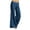 Blue, variant on Lindreshi Wide Leg Pants for Women Women's Fashion Casual Full-Length Loose Pants Solid High Waist Trousers Long Straight Wide Leg Pants