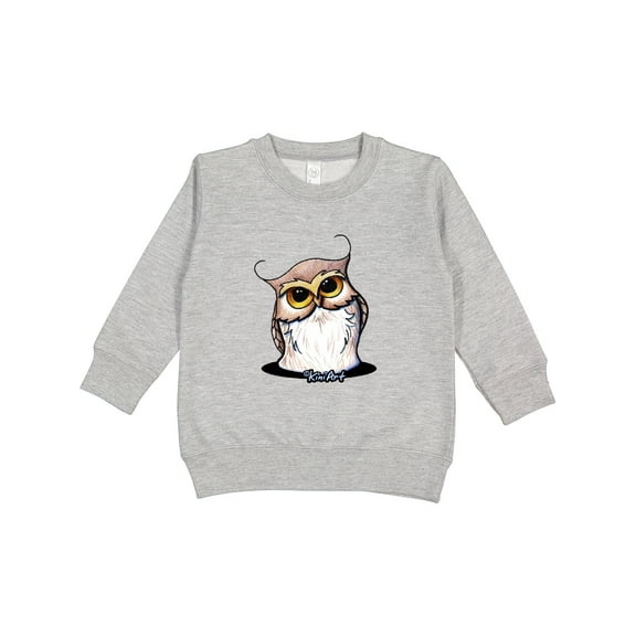 Inktastic Kiniart Owl Toddler Sweatshirt