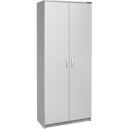 Black & Decker Hitch Cap 2-Door Storage Cabinet, 29-5/8"W x 15-3/4"D x 72-1/4"H, Charcoal Laminate Finish