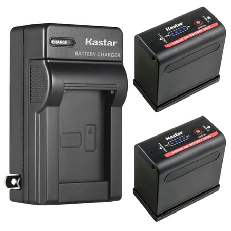 Kastar 2-Pack Battery and AC Wall Charger Compatible with Canon ES4000 ES5000 ES6000 ES6500V ES7000ES ES7000V ES8000V ES8100V ES8200V ES8400V ES8600 G10 G10Hi G15Hi G20Hi G30Hi