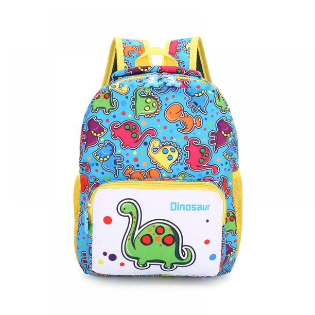 Kid's School Backpack Toddler Cute Dinosaurs Colored Bookbag for Boys