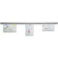 Advantus Aluminum Display Rail, Paper Display Strip, Rack for Receipts