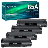 4-Pack Compatible Toner Replacement for HP CE285A LaserJet Pro P1100 P1102 P1102W P1102WHP, Pro M1132 M1210 M1130 M1212NF M1217NFW Printer Toner Ink Black