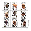 thumbnail image 1 of 9 Sheets Window Clings Happy Halloween 2 4 Party Glass Decals Removable Scary Decoration Mirror Stickers, 1 of 6