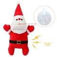 thumbnail image 4 of Dog Toy Santa Snowman Elk Shape Interactive Dog Chew Toy Pet Toy for Christmas, 4 of 10