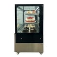 thumbnail image 4 of NSF 71 in Commercial Bakery Cake Display Refrigerator, 22.2 cu.ft  Large Refrigerated Pastry & Dessert Showcase, Glass Merchandiser with LED Lighting, Stainless Steel, 115V, 4 of 7