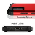 thumbnail image 6 of JTCASES for Samsung Galaxy A51 5G Case, Drop Resistant Corners, Wireless Charging, Heavy Duty Shockproof Hybrid Hard PC Bumper, Camera Protection, Skin-feel Anti-scratch Tough Cover,  Red, 6 of 7