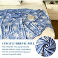 thumbnail image 5 of OMERAI 90"x 90" Breathable Cooling Blanket for Hot Sleepers, Night Sweats, Lightweight Double Sides Summer Blankets Q-Max>0.5 Arc-Chill, Blue, 5 of 8