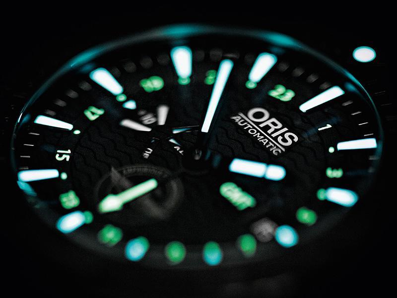 oris force recon gmt diver