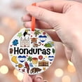 thumbnail image 4 of Honduras Christmas Ornament, Ceramic/Acrylic Ornament, Seasonal Festival Keepsake, Special Keepsake for Mother, Valentine Ornament Gift, Treasured Memory 2025, 4 of 5