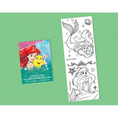 Ariel the Little Mermaid 'Dream Big' Mini Activity Books / Favors (8ct)