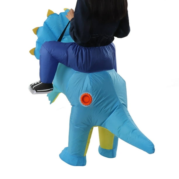 Disfraz Inflable para Adultos y Niños Disfraz de Dinosaurio Inflable y Disfraces de Halloween para Hombres y Mujeres Disfraz Divertido de Dinosaurio para Fiesta de Disfraces de Anggrek Otros