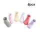 thumbnail image 4 of Sonducket 6 piezas de medias para niños, calcetines tobilleros transpirables antideslizantes con buena elasticidad, estilo Simple, buena artesanía, ropa Medias Chica de puro color 8-10, 4 of 6