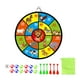 thumbnail image 3 of Diana de dardos de doble cara de 29 pulgadas con 12 bolas adhesivas, juguetes para niños y niñas, juego de objetivo para interiores y exteriores, jueg Animal, 3 of 9