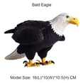 thumbnail image 2 of Ksopiavobs Bald Eagle Figure Realistic Animal Figurines Early Educational Bird Toy Science Project Christmas Birthday Cake Topper for Kids Toddler, 2 of 5
