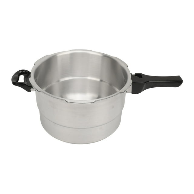 Efficient and Quick Cooking, Multifunctional Design, Aluminum Pressure Cooker for Induction Stove and Open Fire Dual Use