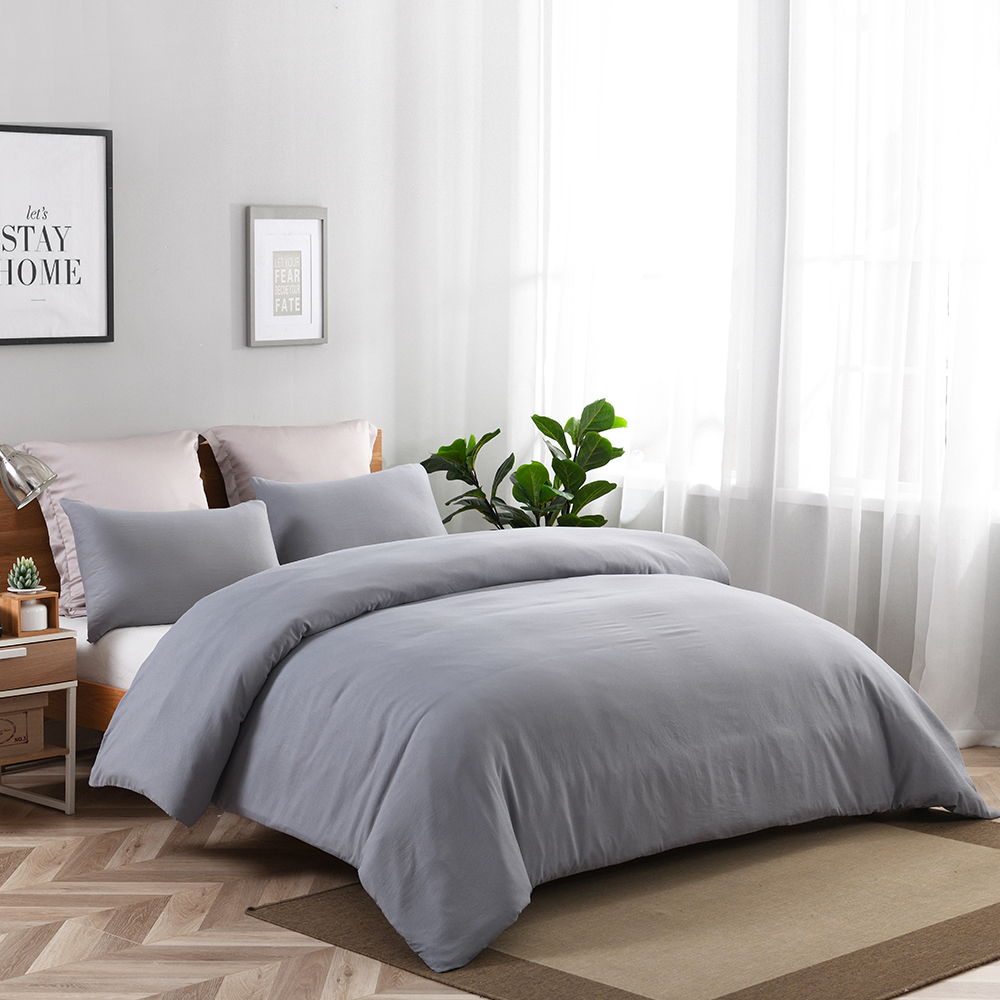 Luxury 3 Piece Duvet Cover and Sham Set Premium UltraSoft Easy