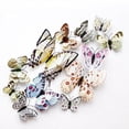 thumbnail image 1 of Bgsha 3D Wall Sticker 12pcs Butterfly PVC For Children's Room Optional Colors, 1 of 9