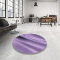 thumbnail image 4 of Ahgly Company Machine Washable Indoor Rectangle Transitional French Lilac Purple Area Rugs, 6' x 9', 4 of 7