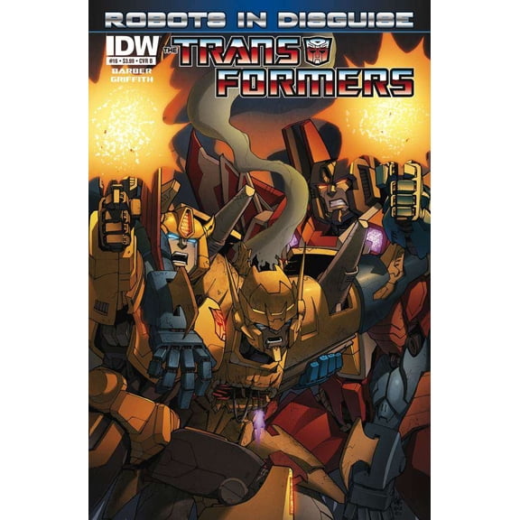 Transformers, The: Robots in Disguise #16B VF ; IDW Comic Book