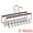 Vintage, variant on Unique Bargains 2Pcs Wood Cloth Hangers For Bras And Belts Natural 8 Hooks